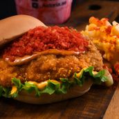 Cheetos Burger