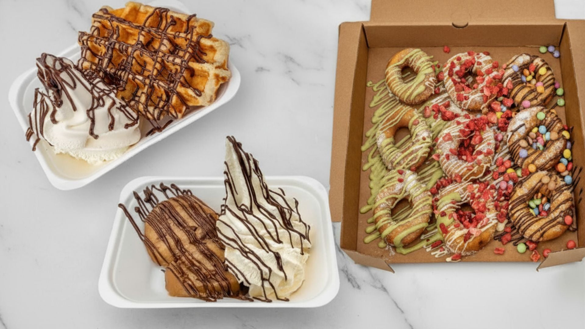 Get-Together Box — 9 Donuts & 2 Desserts