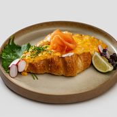 Citrus Salmon Croissant