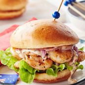 Prawns Burger