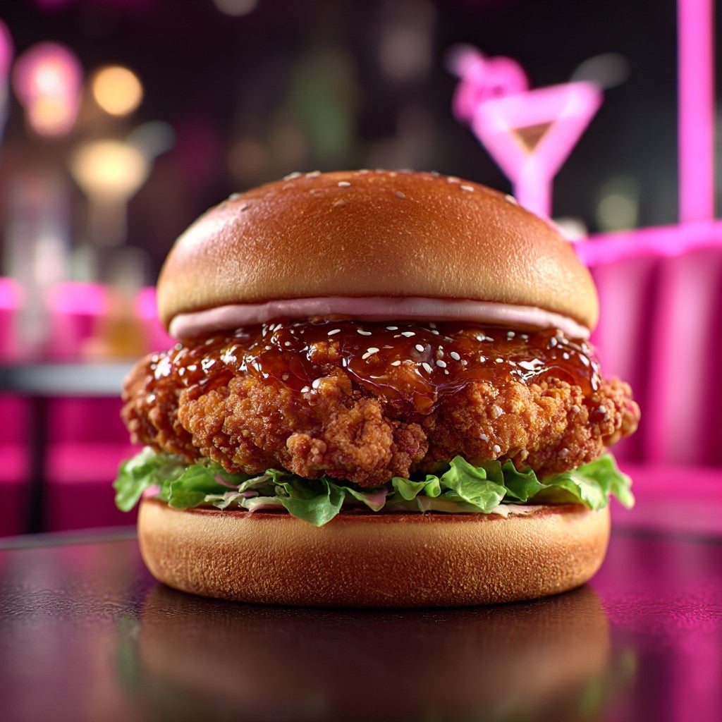 🍔 Sticky Korean Burger