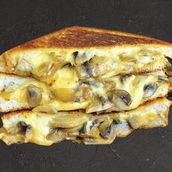 Egg Mushroom Sandwich