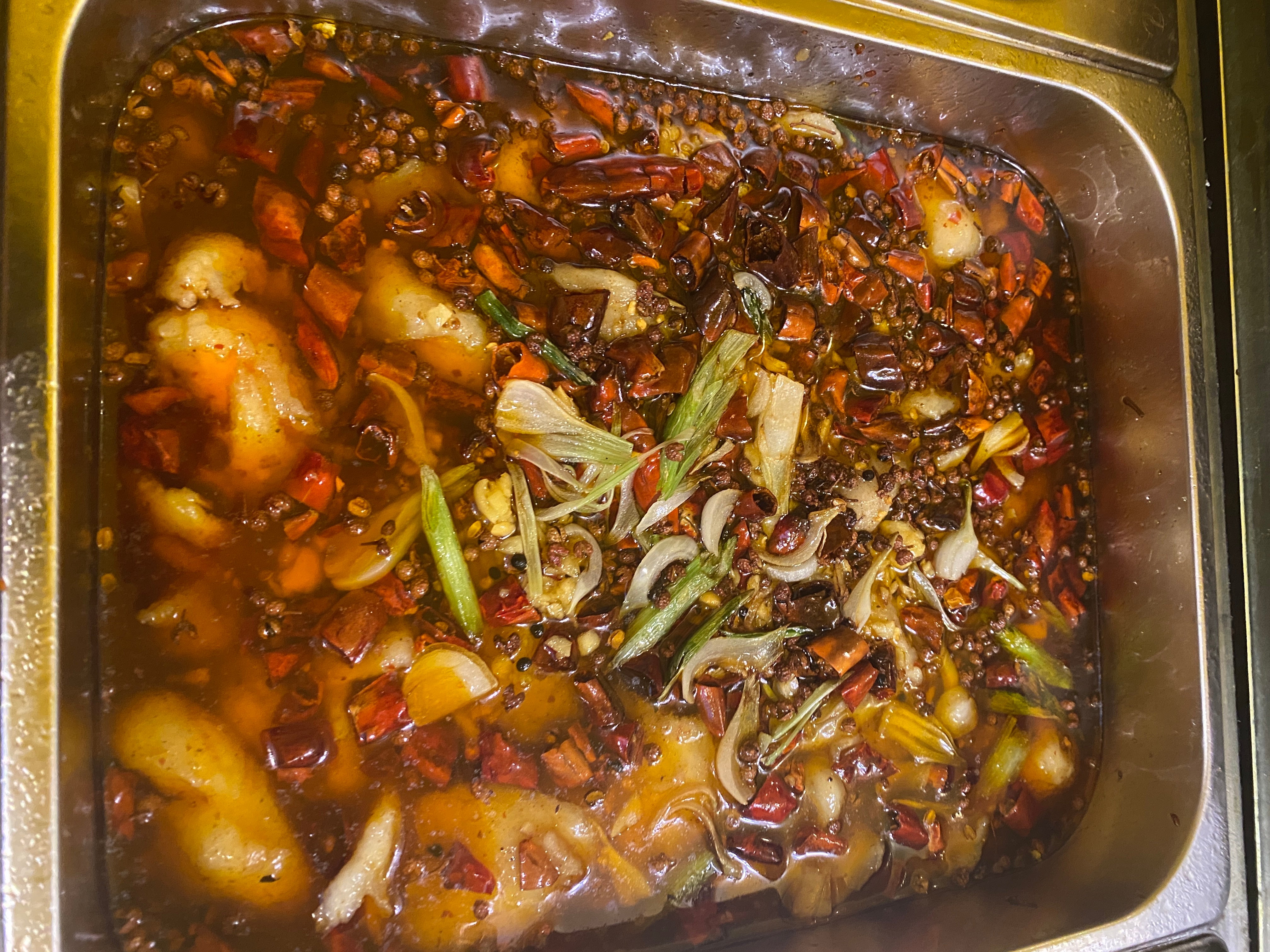 水煮鱼片+ 米饭 Boiled Spicy Fish and Rice