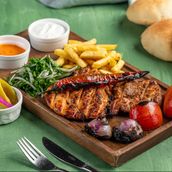 1/2 Charcoal Grilled Chicken