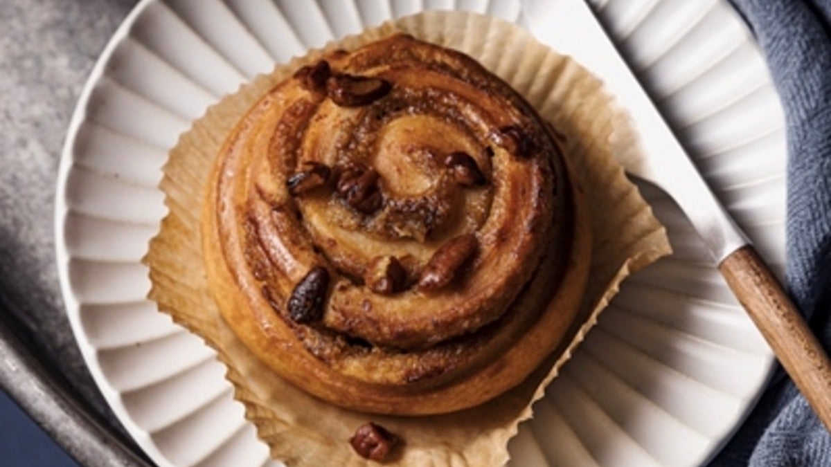 Maple and pecan swirl
