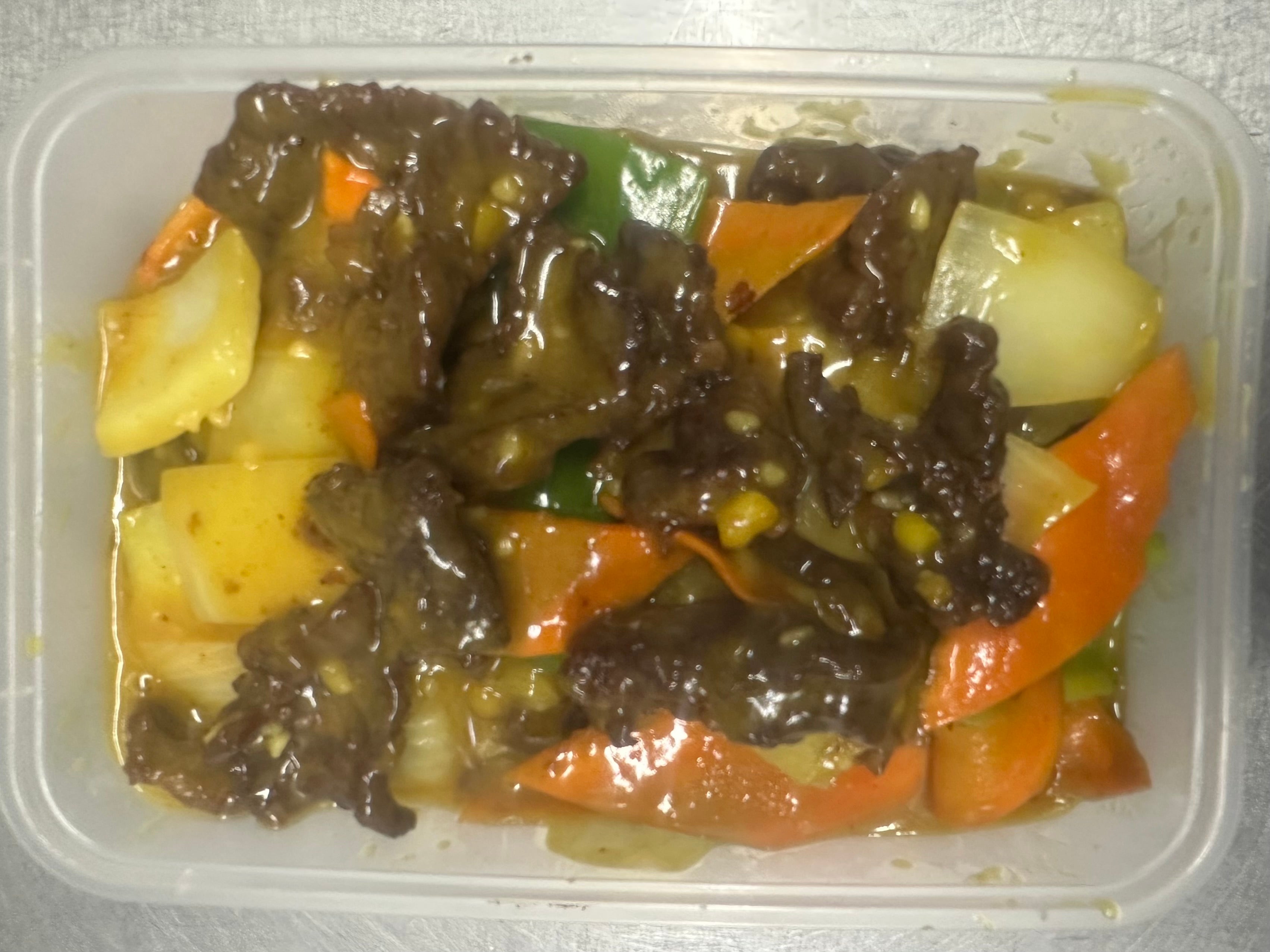 Beef in Satay Sauce沙爹牛