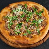 Savory Beef Pizza