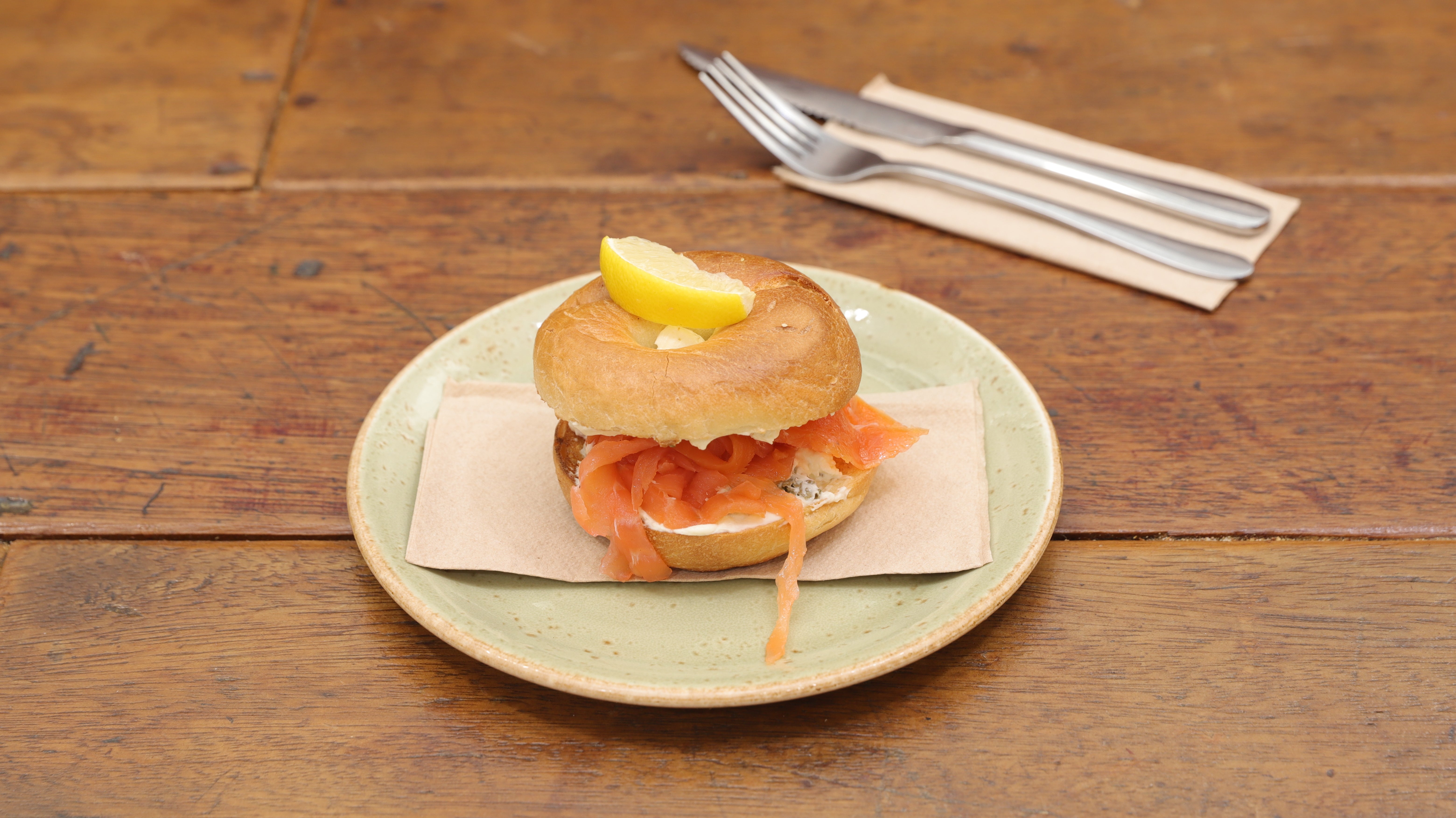 Smoked Salmon Bagel