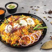 Egg Dum Biryani