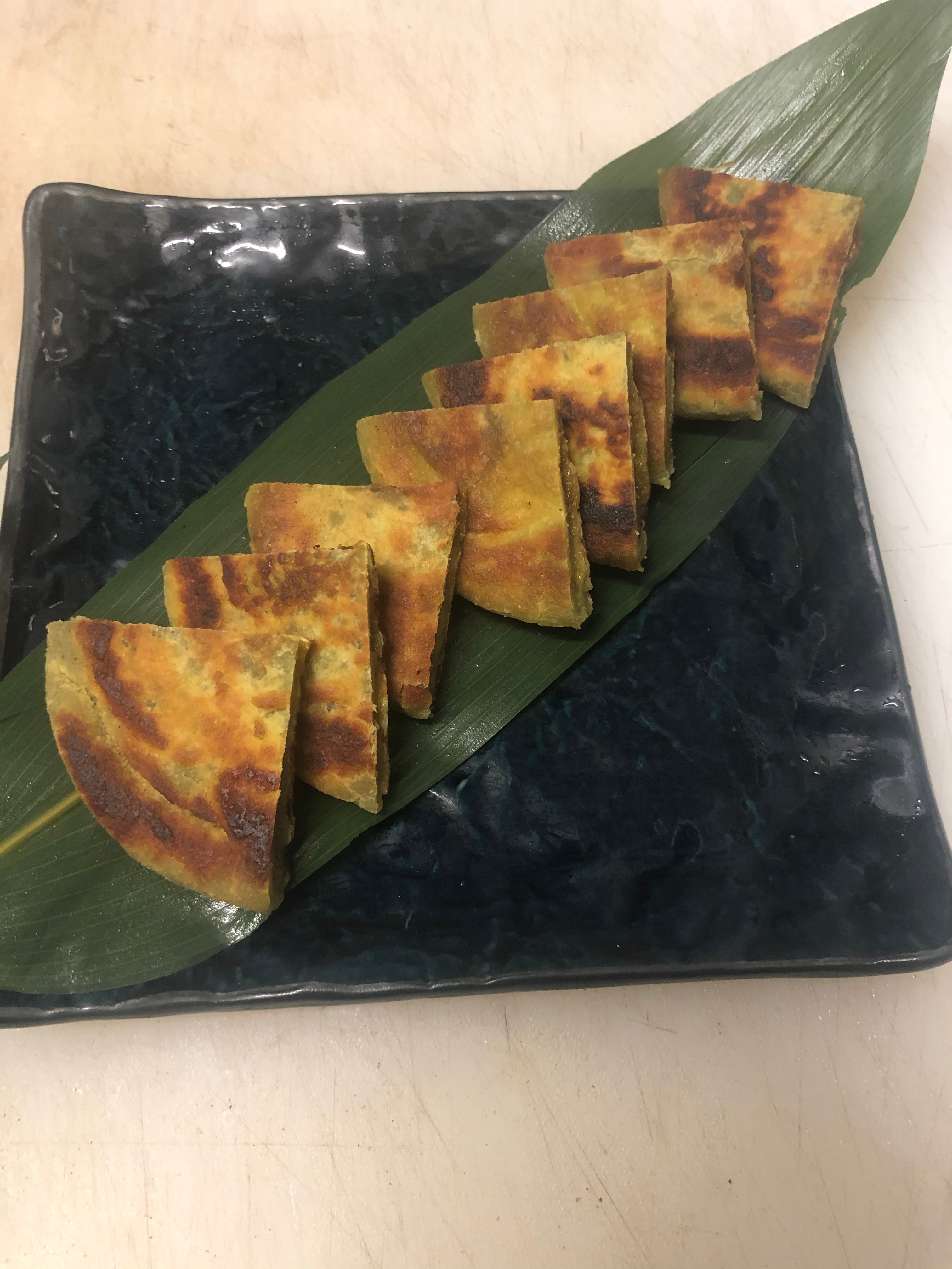 Pan Fried Red Bean Pancake