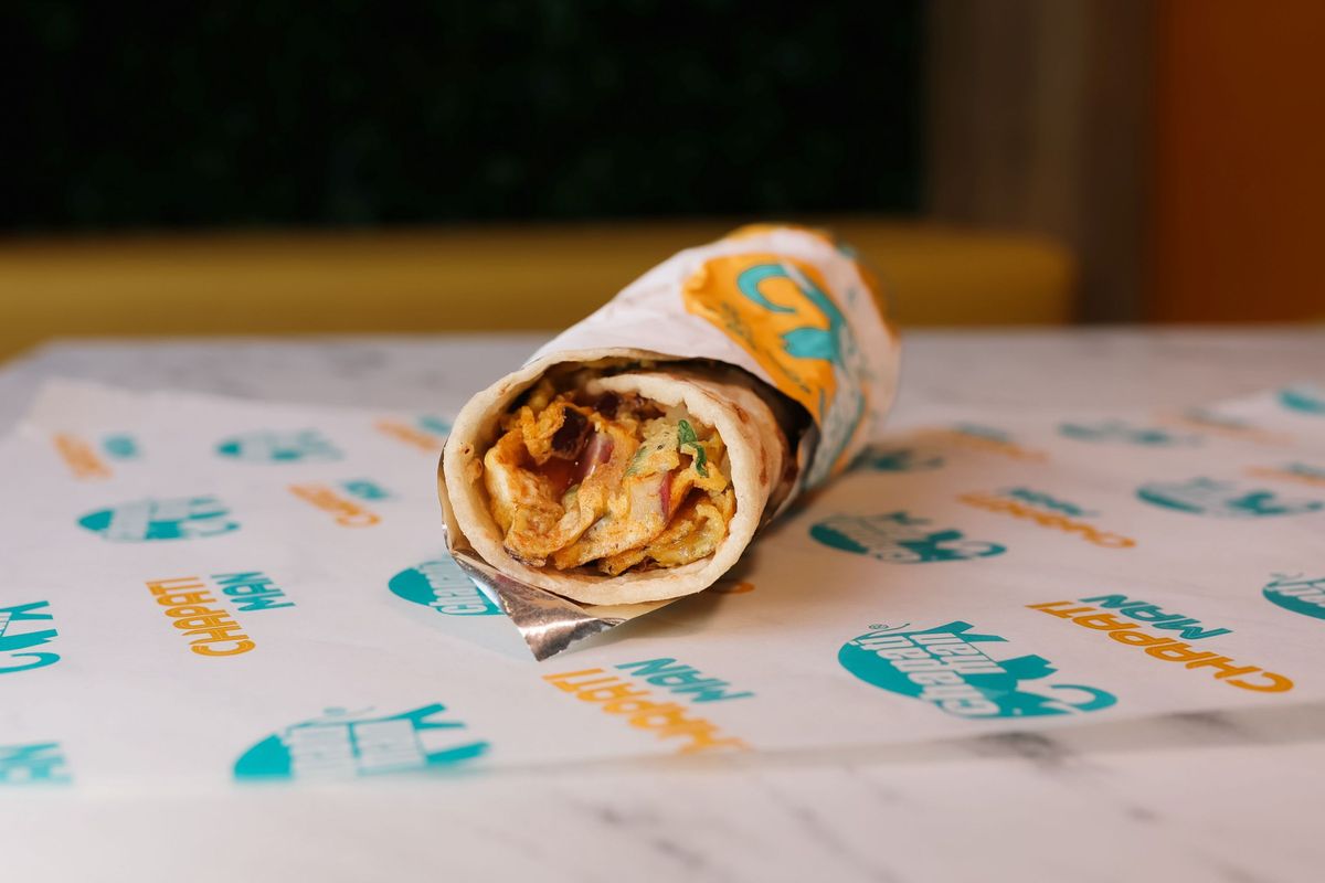 Chapati Omelette