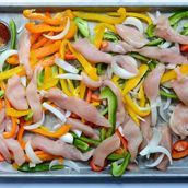 Chicken Fajitas With Vegetables 500 Gm