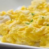 Eggs With Cheese Plate