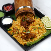 Mutton Bamboo Biryani