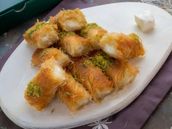 Rolled Kunafa With Cheese