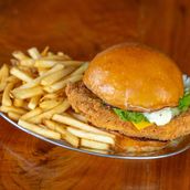 Pickl Collab Deli Chicken Burger