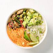 Tofu & Kraut Rice Bowl