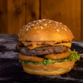 Spicy Beef Burger Sandwich