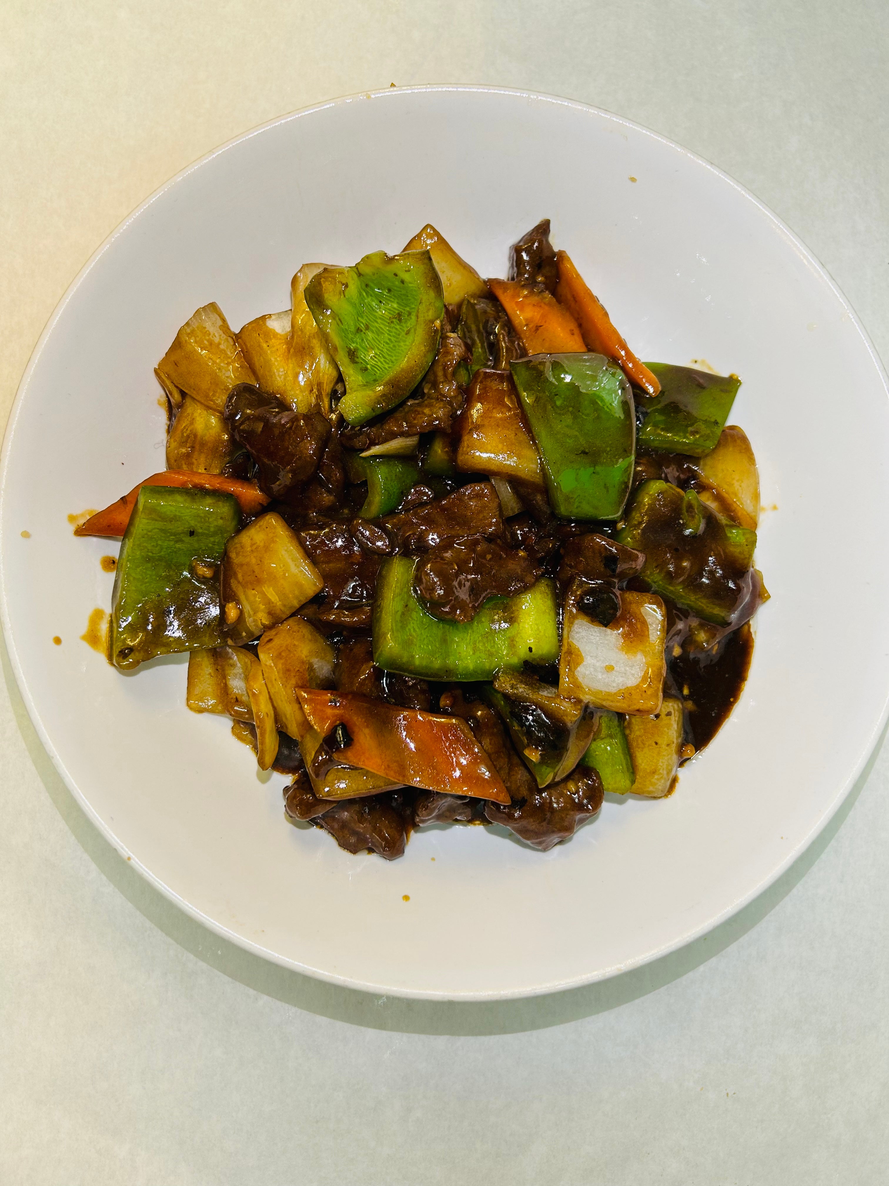 Beef with Black Bean Sauce