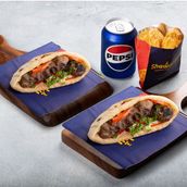 Combo ( 2 Kofta Sandwich ) - Egyptian Bread
