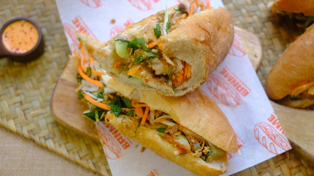 Tofu Banh Mi (Bánh Mì Đậu Rán) (V)