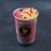 Chia Seed With Strawberry And Mango