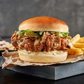 Double Crunch Burger