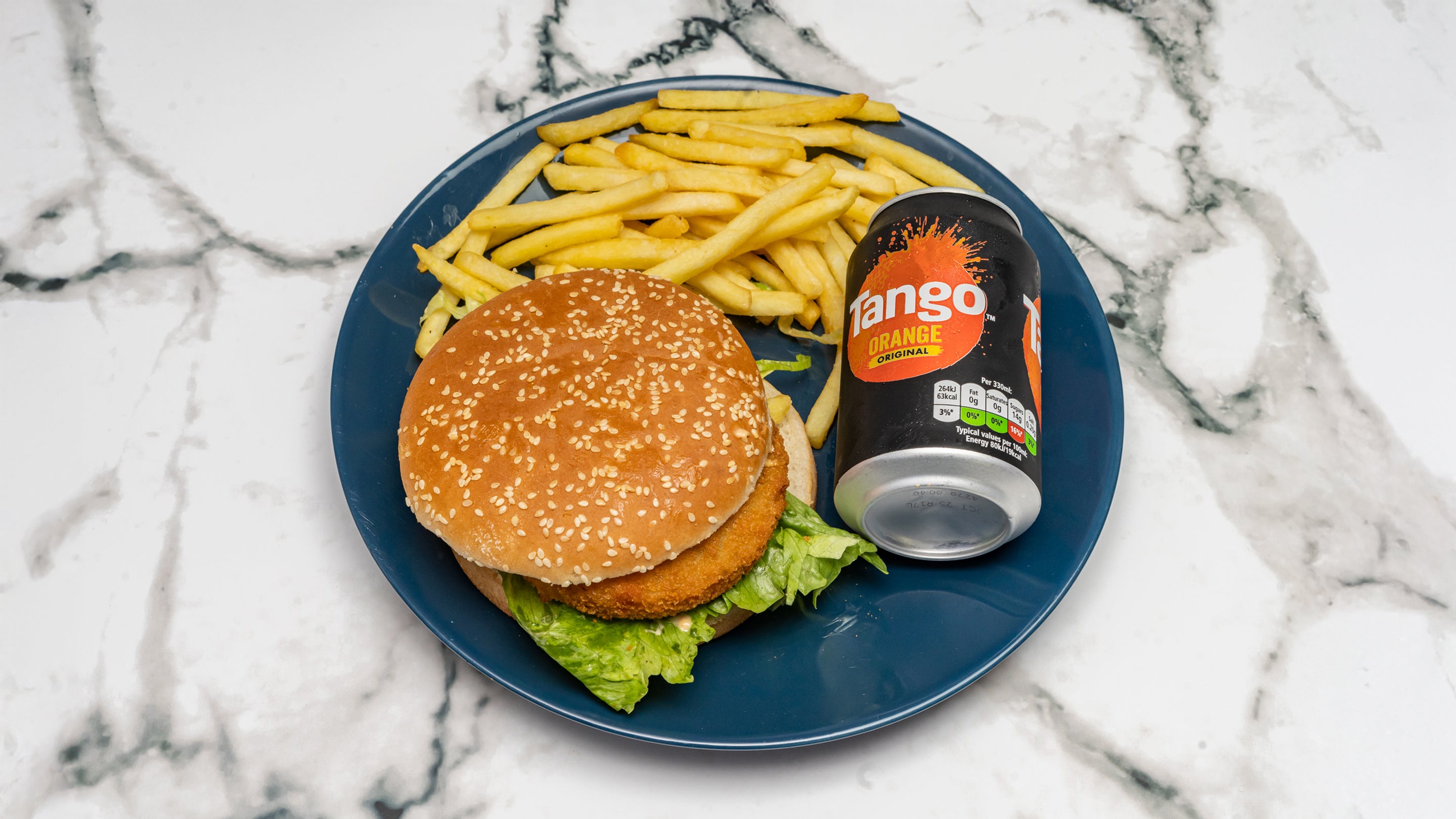Vegetable Burger Meal