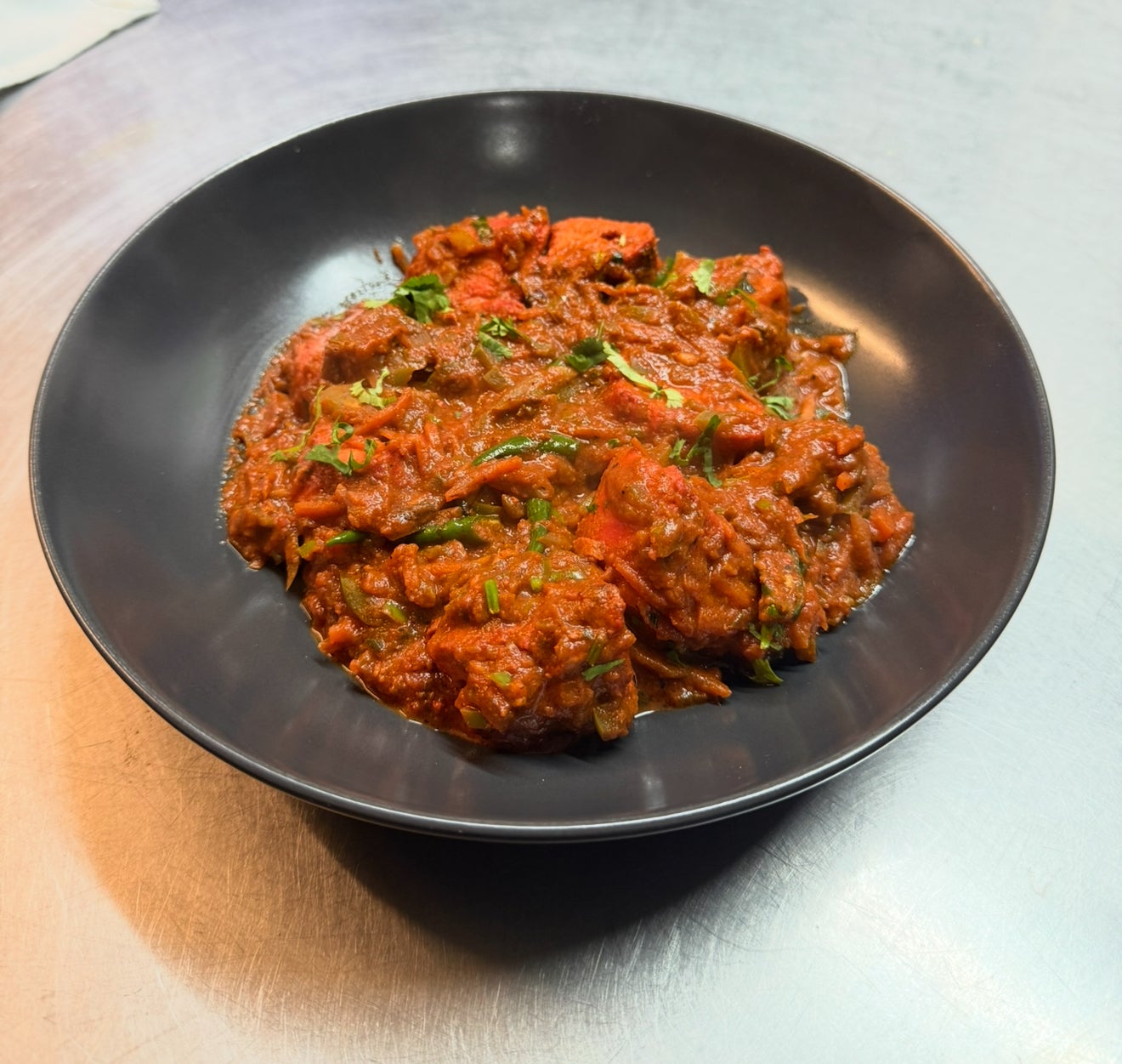 Chicken Tikka Chilli Masala