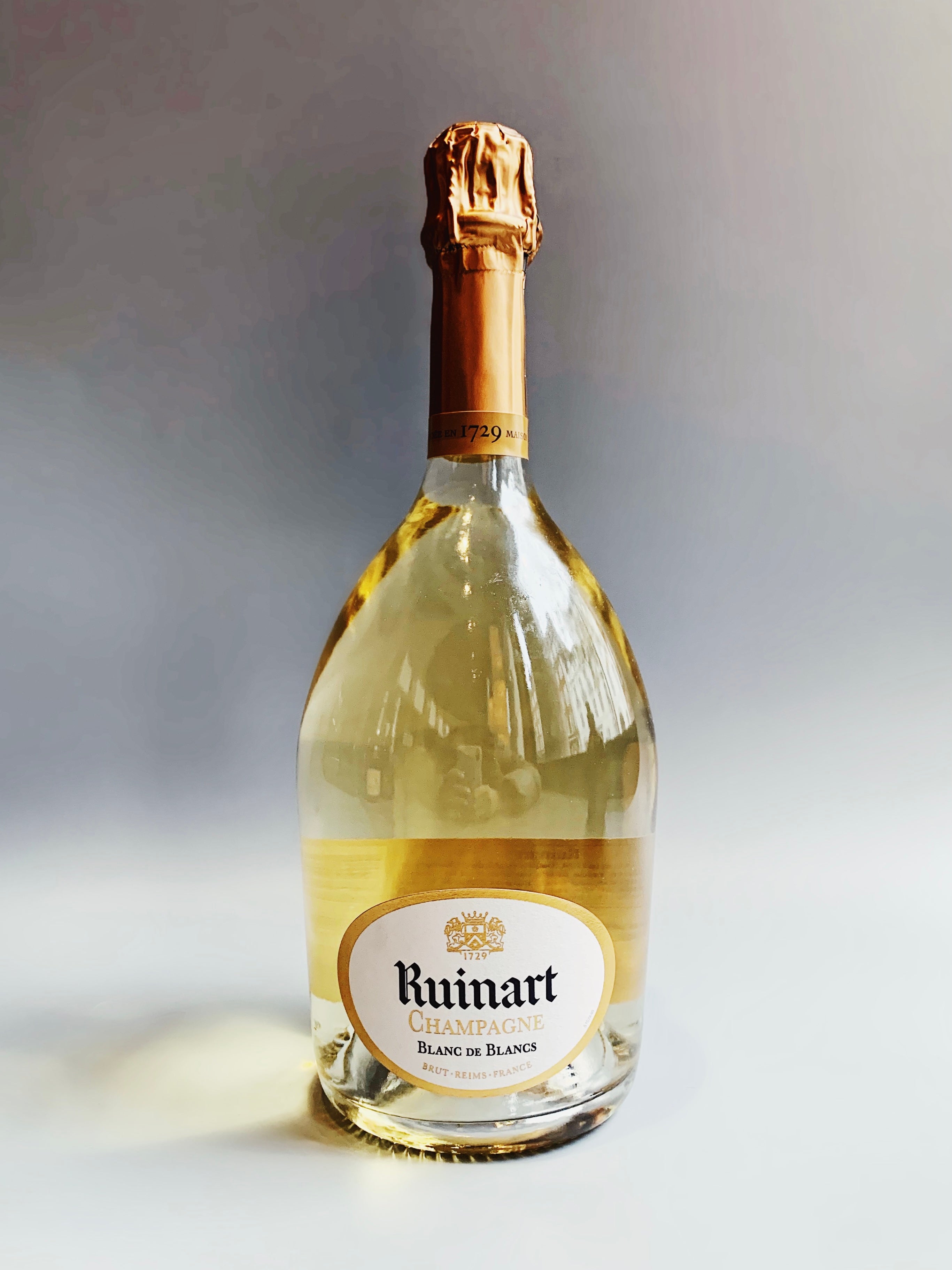 ruinart blanc de blancs nv, champagne, france