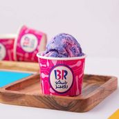 Baskin Robbins cotton candy