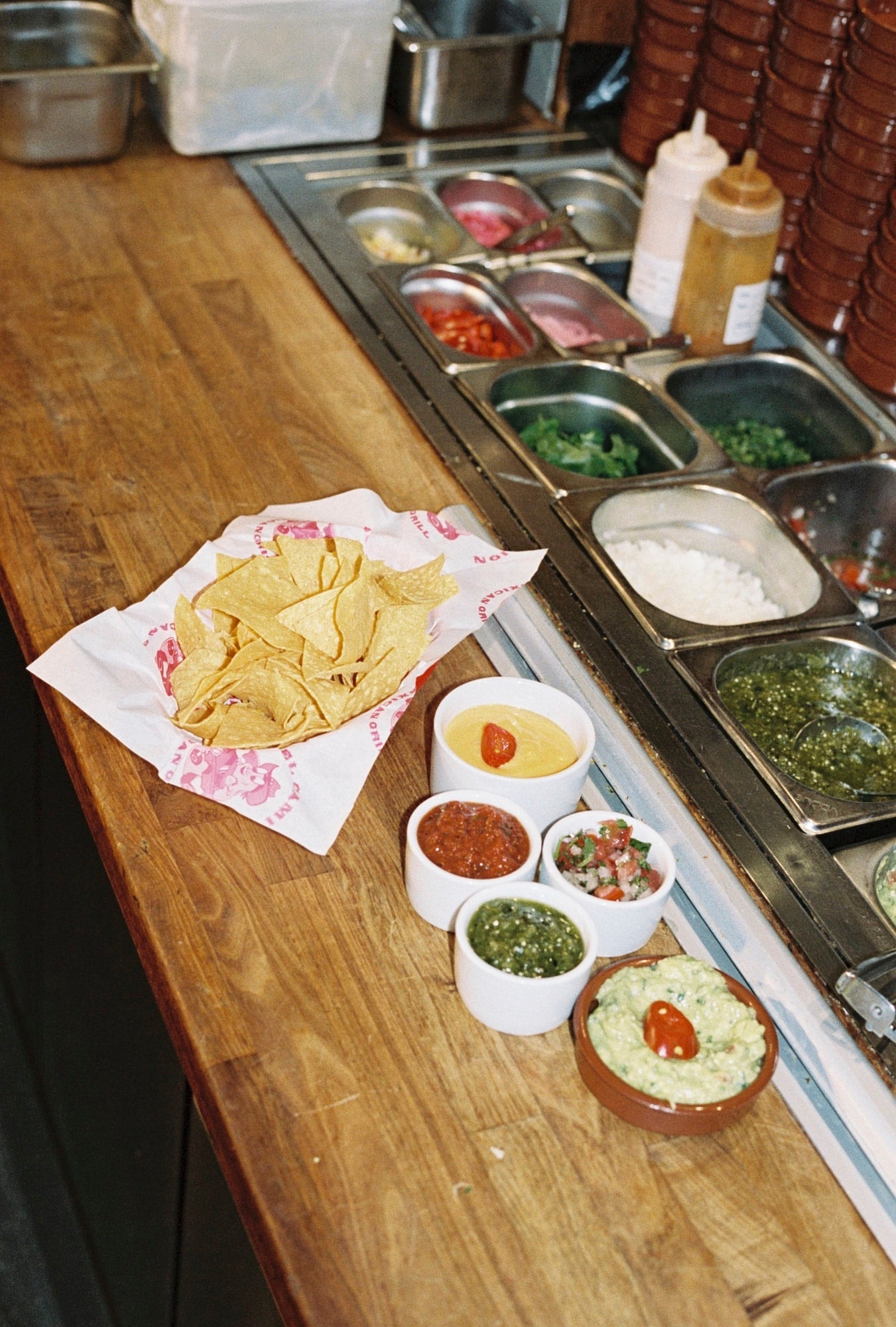 Salsas and Tortilla Chips