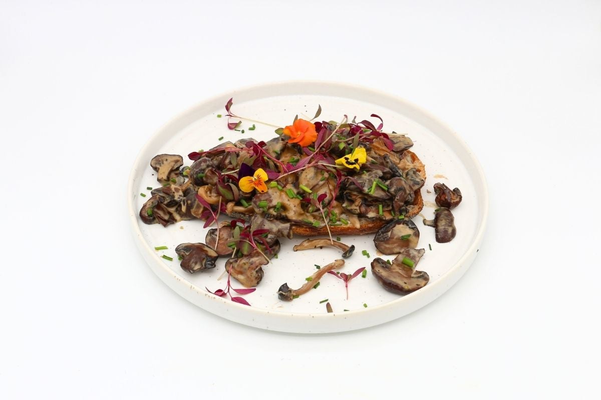 Mushrooms on Toast (VG)