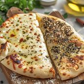 Cheese with Zaatar Manakish