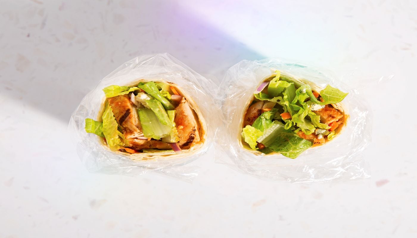Chicken Tikka Wrap Combo