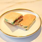Lovely Turkey And Cheese Ciabatta 9 Inch 