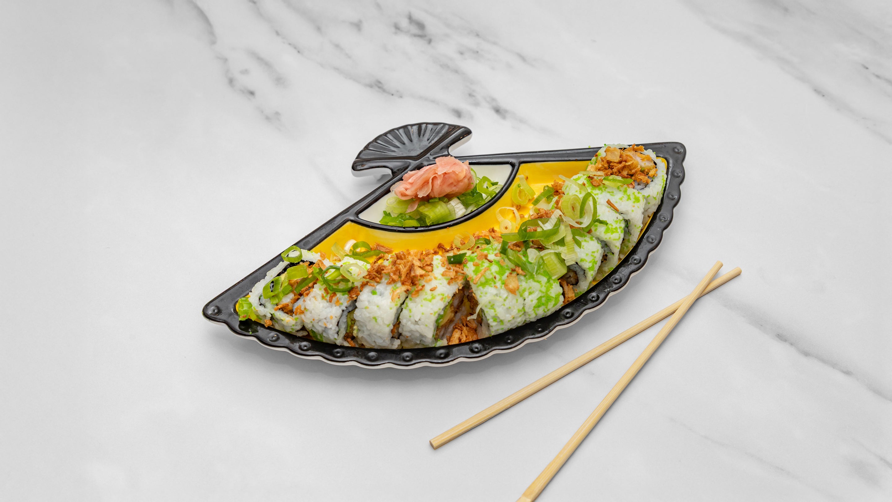 Prawn Katsu Dragon Roll