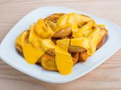 Potato Wedges With Cheese