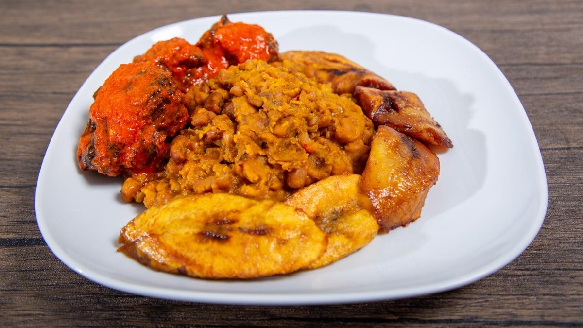 Beans and Plantain