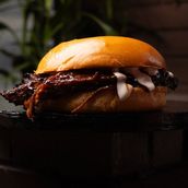 Ribs Burger Smoked
