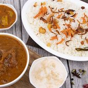 Ghee Rice Combo (Chi/Beef)