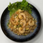 Korean Style Shrimp Fried Rice