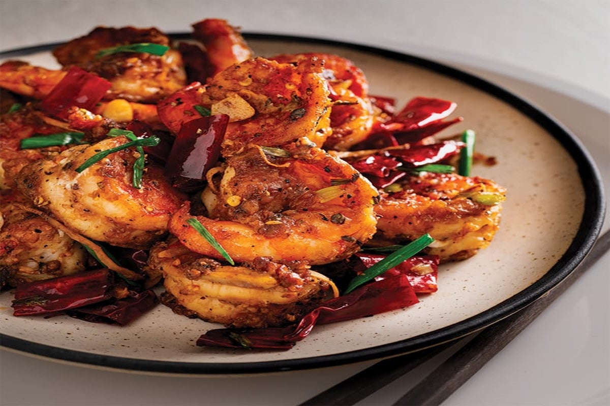 Chilli Garlic King Prawns
