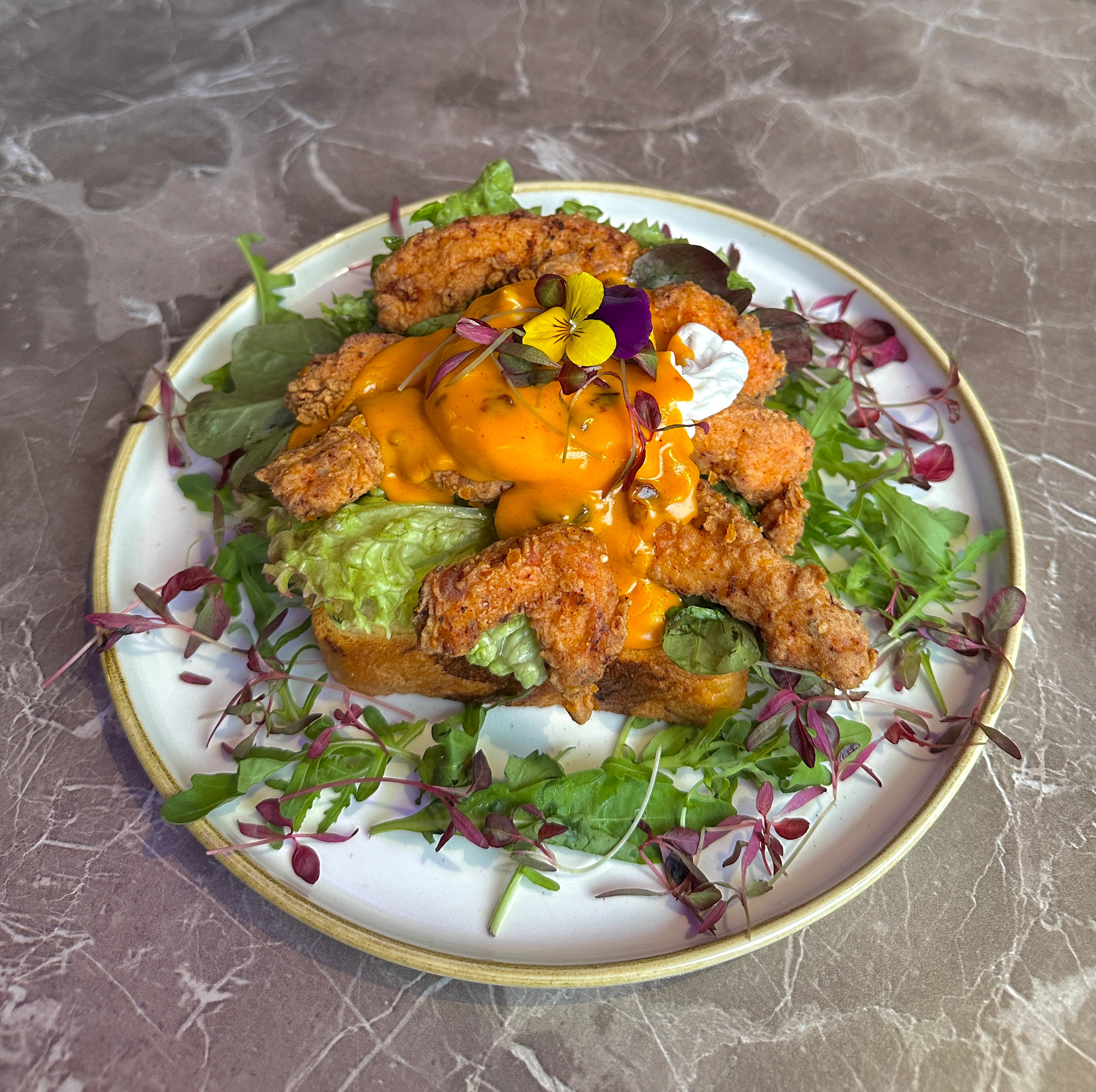 Crispy Chicken Brioche