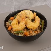 Chaofan w/fried Shrimp