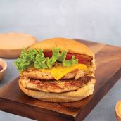 Grilled Double Burger (Chicken)