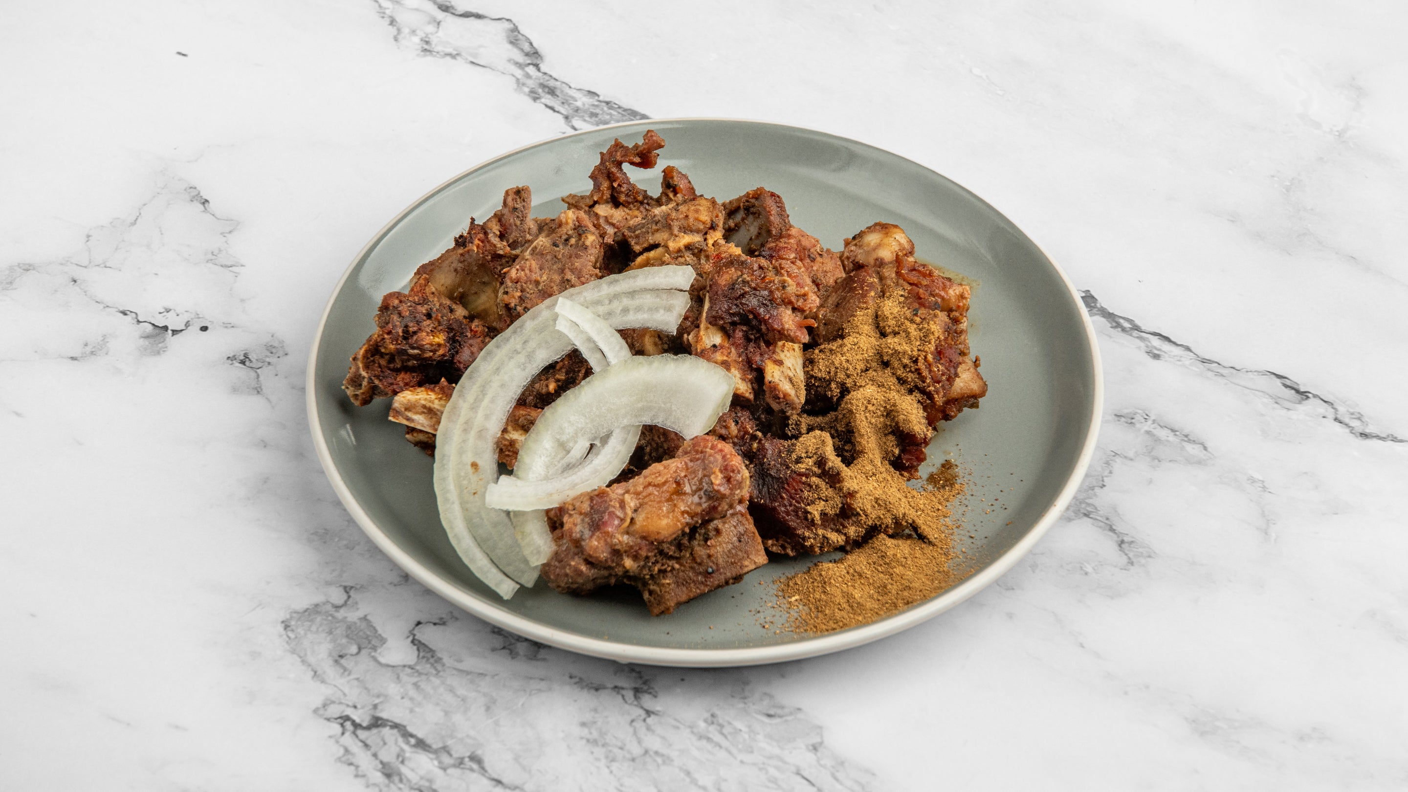Nyamachoma (Grilled Goat Meat)