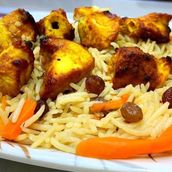 Chicken Tikka With Rice