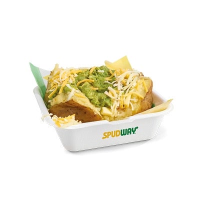 Guacamole & Cheese Jacket Potato