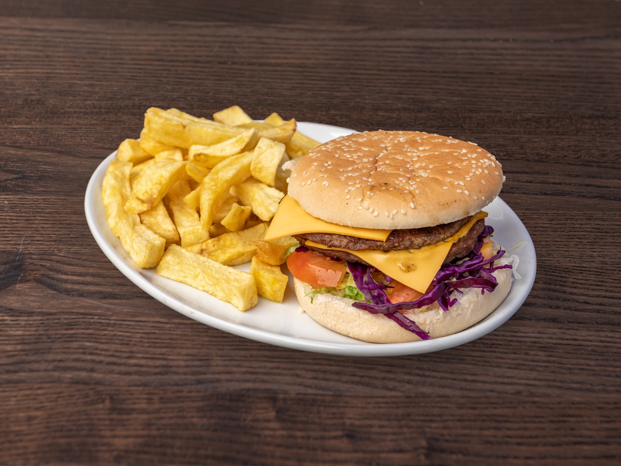 1/2 Pounder Cheese Burger